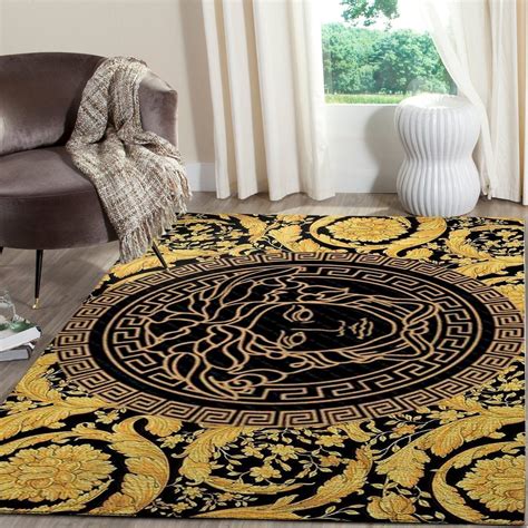 versace throw rugs